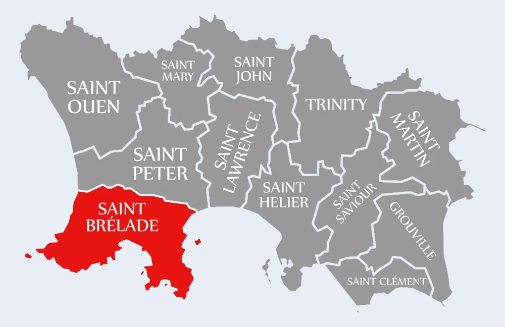 Map of St Brelade